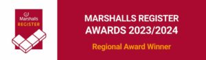Marshalls Register Awards 2018/19 Regional Award Winner